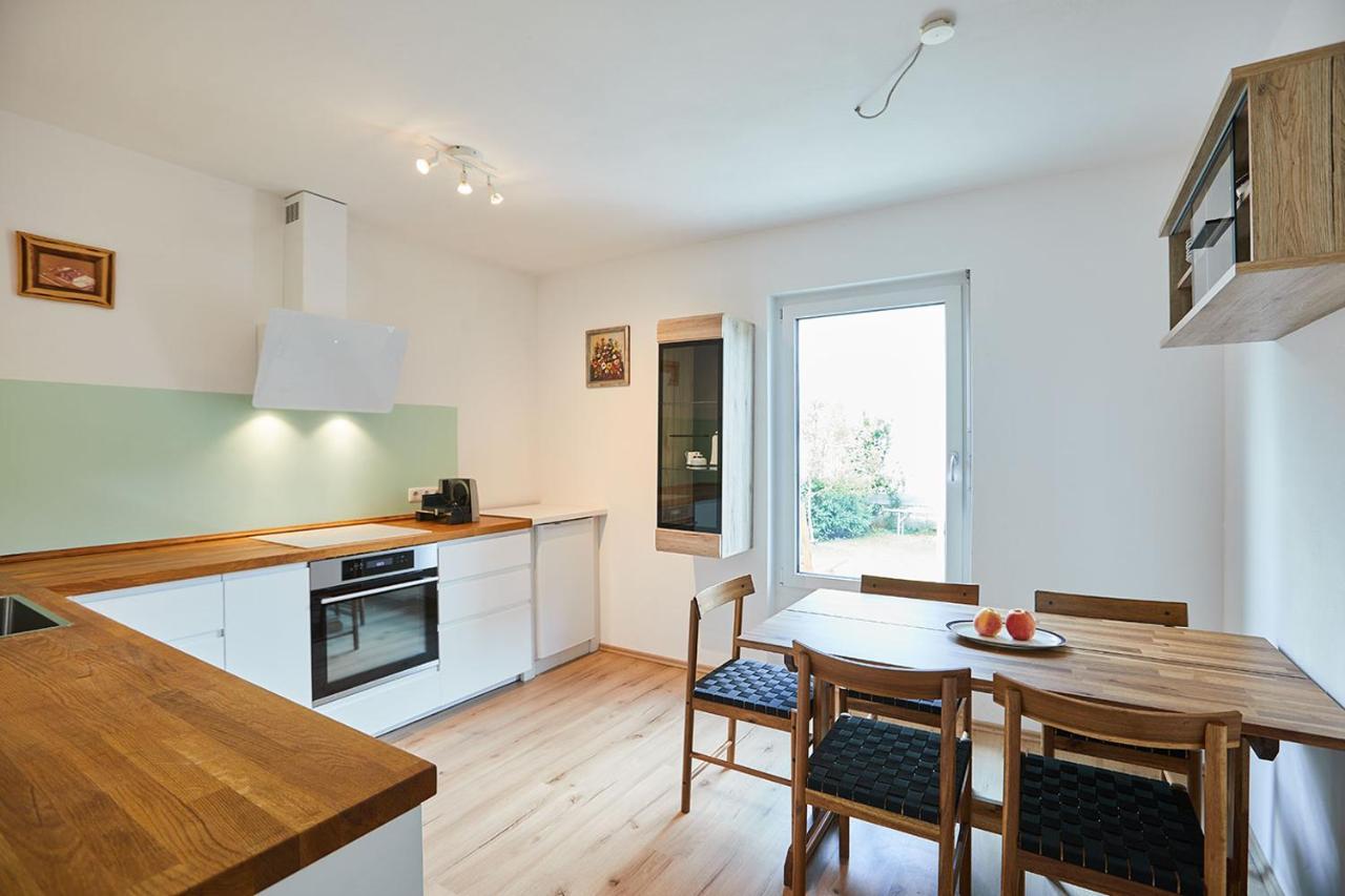 Ferienwohnung Zum Steingarten Krün Exteriör bild